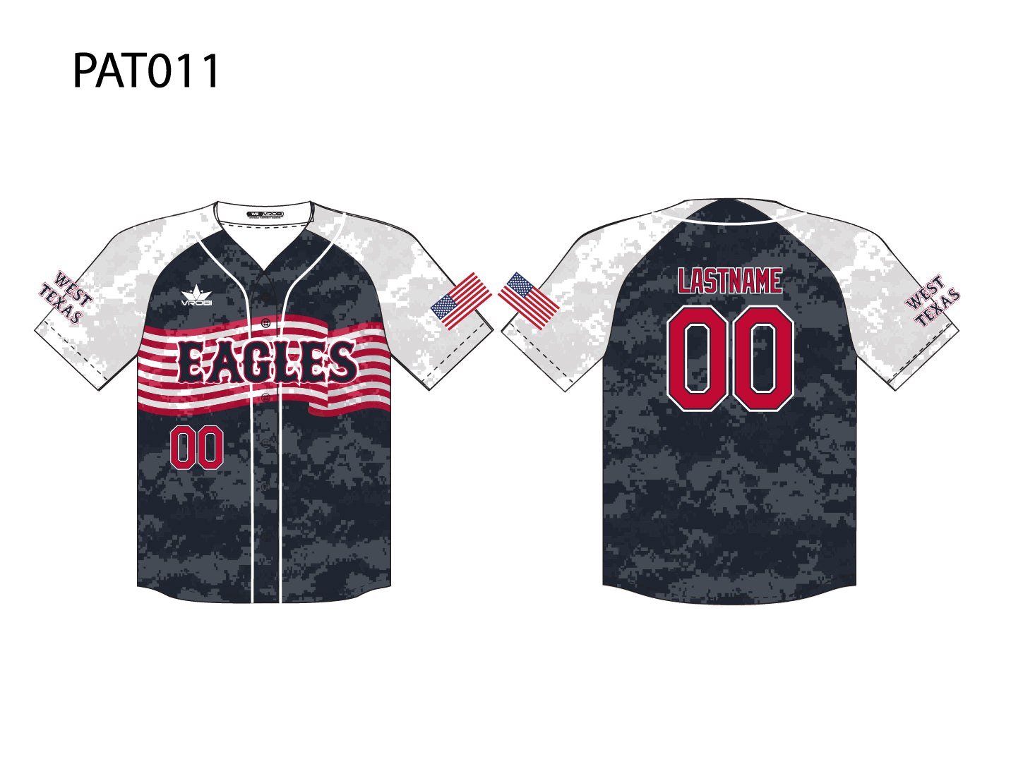 patriotic youth baseball jerseys