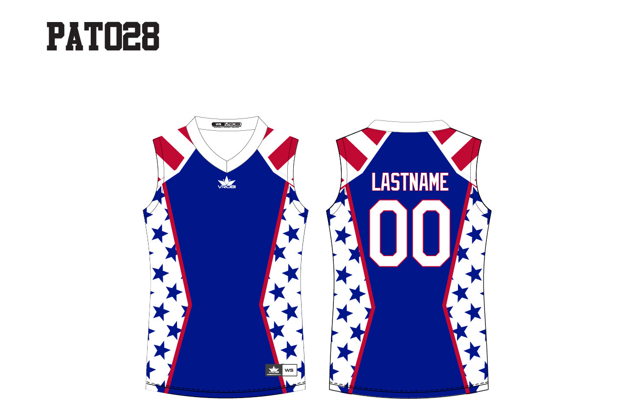 Patriotic Baseball and Softball Jersey with USA Flag and Camo sublimation.