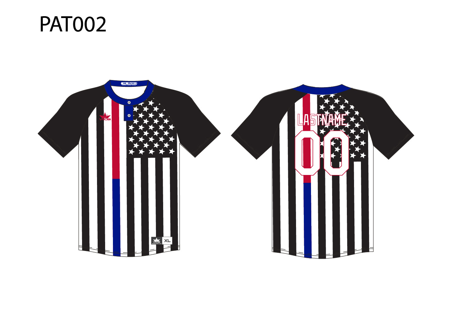 patriotic youth baseball jerseys