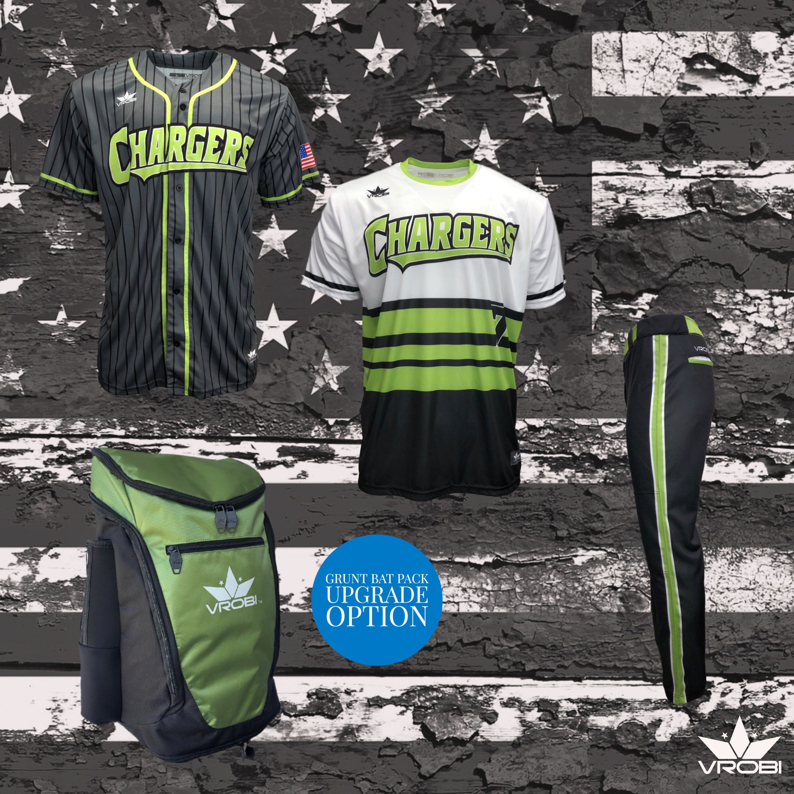 softball uniform packages with bat bag included