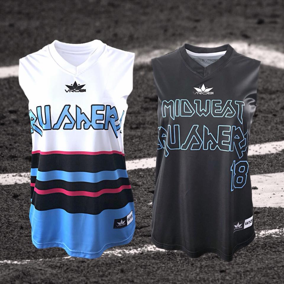 Sleeveless Jerseys with Throwback Stripe Design