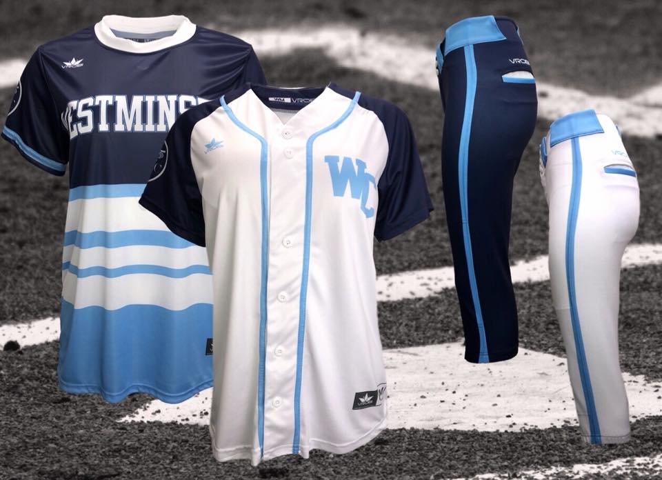 Fastpitch Softball Custom Sublimated Uniforms with Retro look