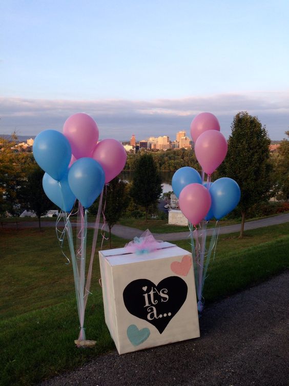 The Best Gender Reveal Balloon-Box: How to make a Gender Reveal Balloo ...