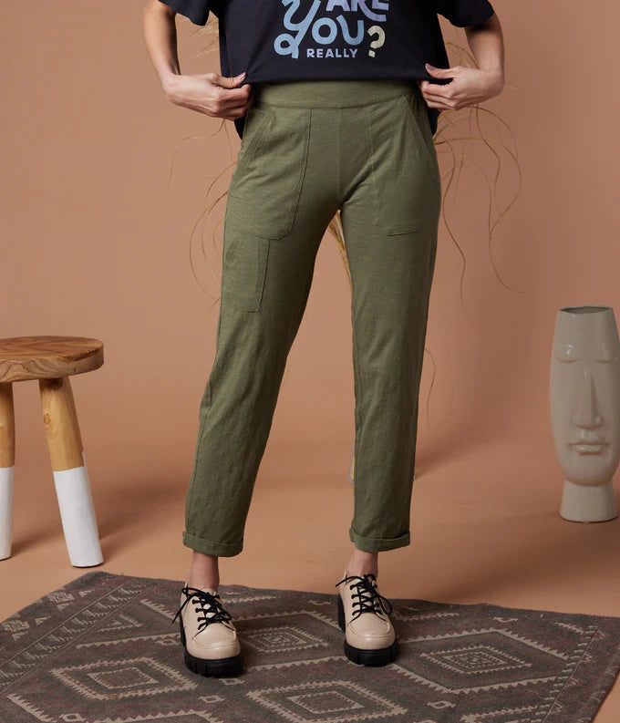 Nolan Pant - Army Green