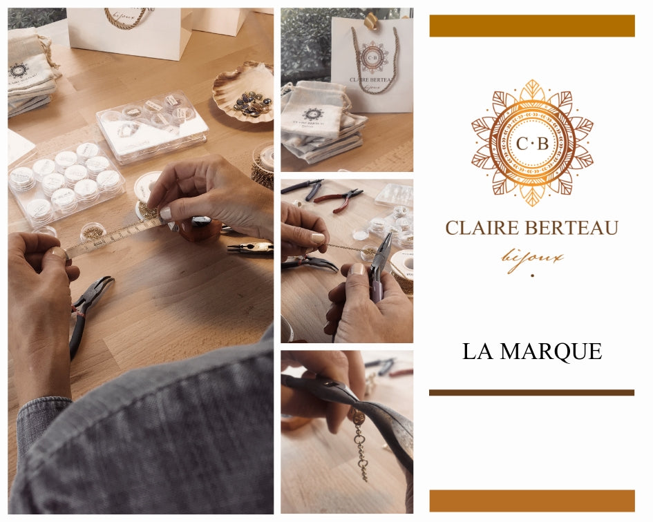 La marque Claire Berteau Bijoux
