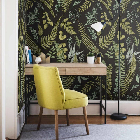 Dark Botanical Wallpaper <br> ★★★★★ - WallpapersforBeginners