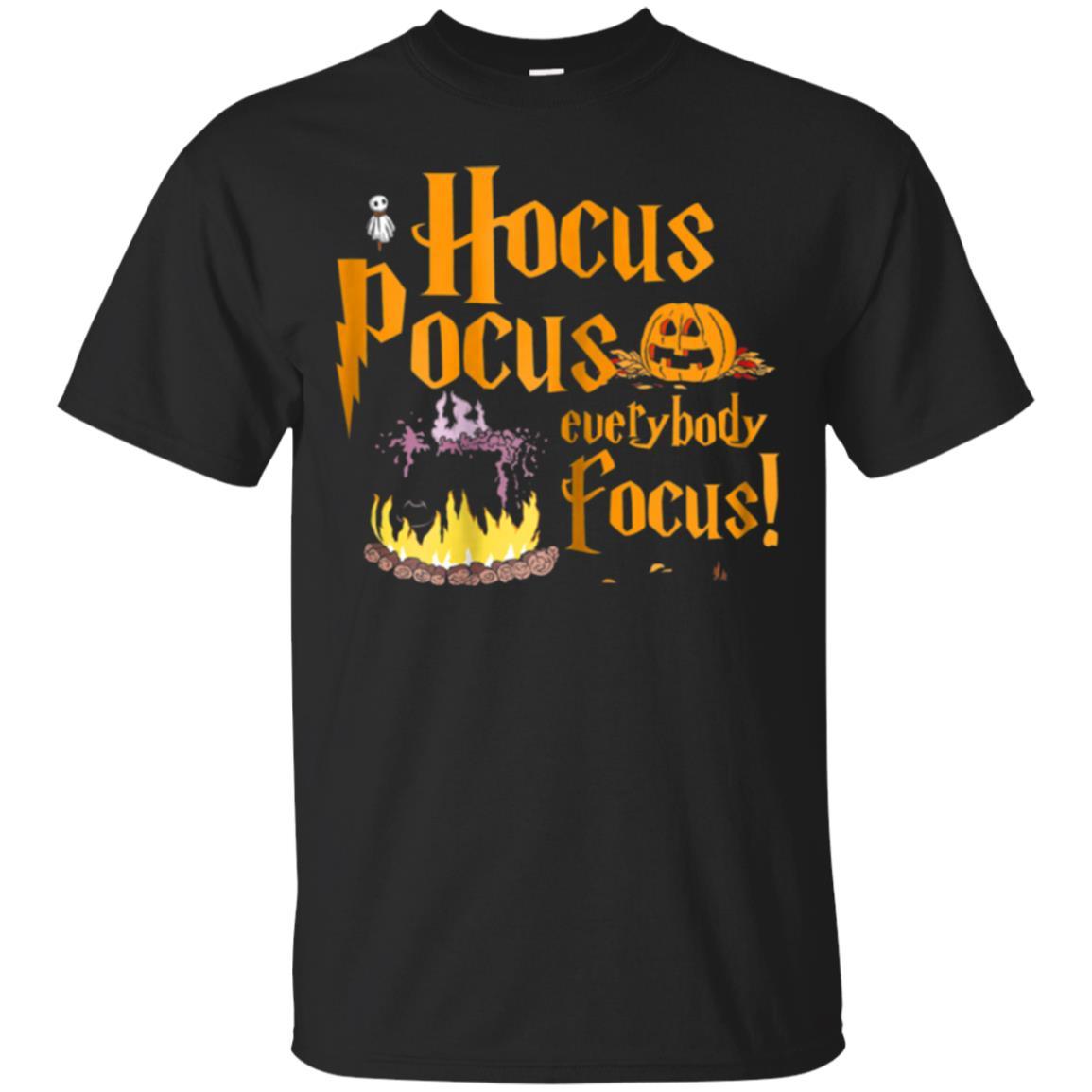 Hocus Pocus Everybody Focus Halloween For Catsolo T Shirt