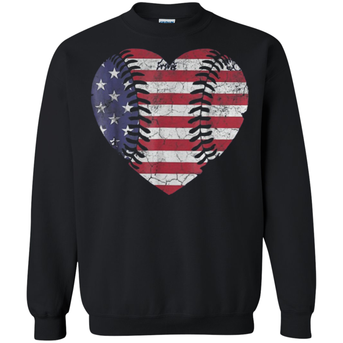 Basketball Heart American Flag Shirt 