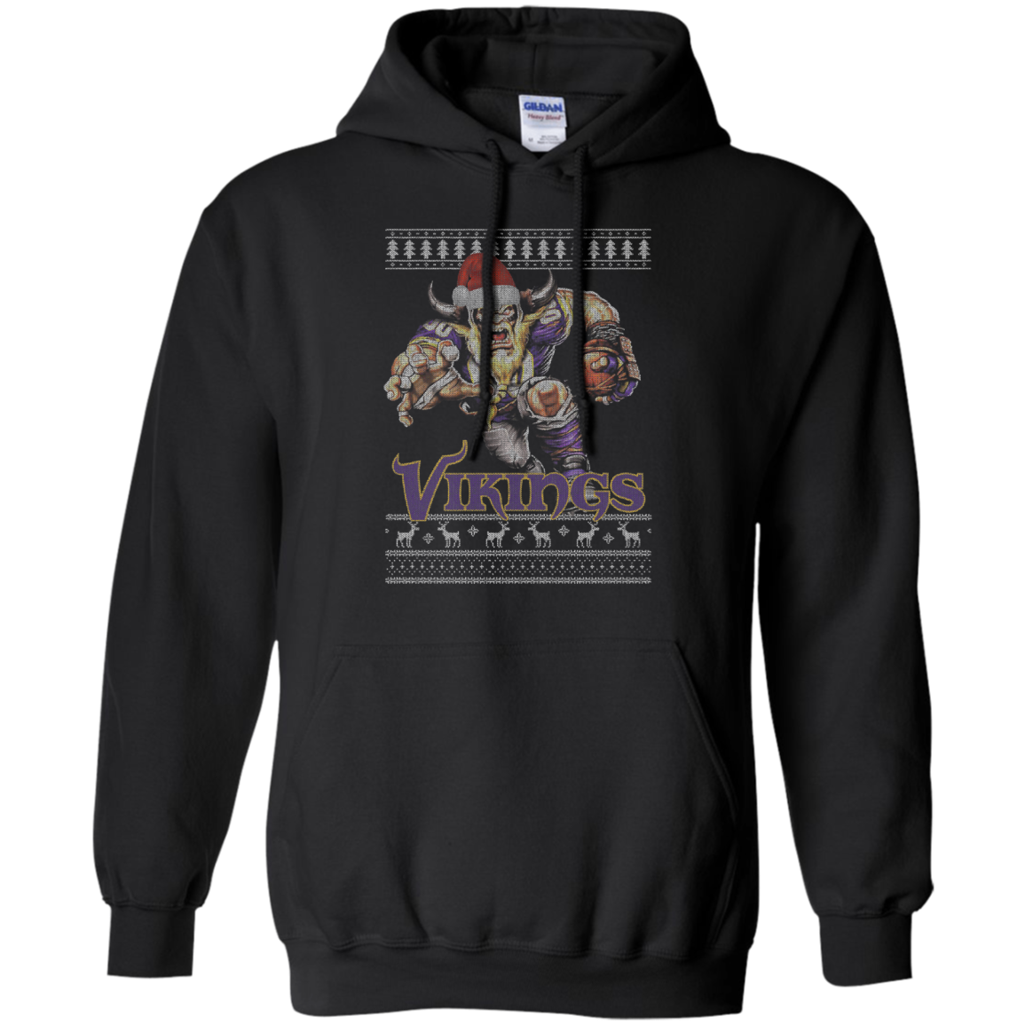 Minnesota Vikings Power Ugly Christmas T Shirt 