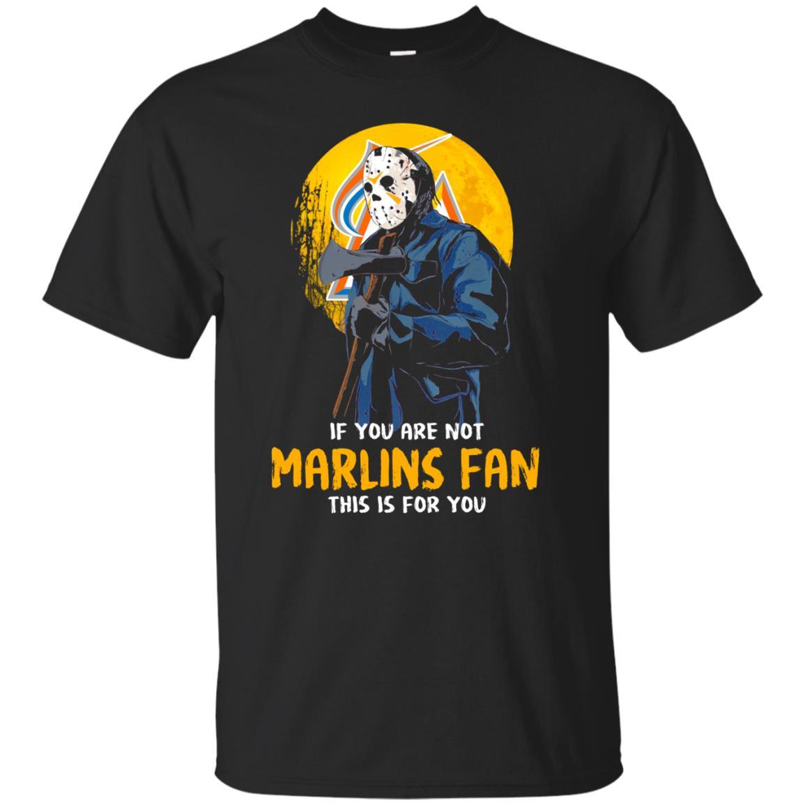 Halloween Jason Voorhees If You Are Not Miami Marlins Fan Gift Classic Classic T Shirt