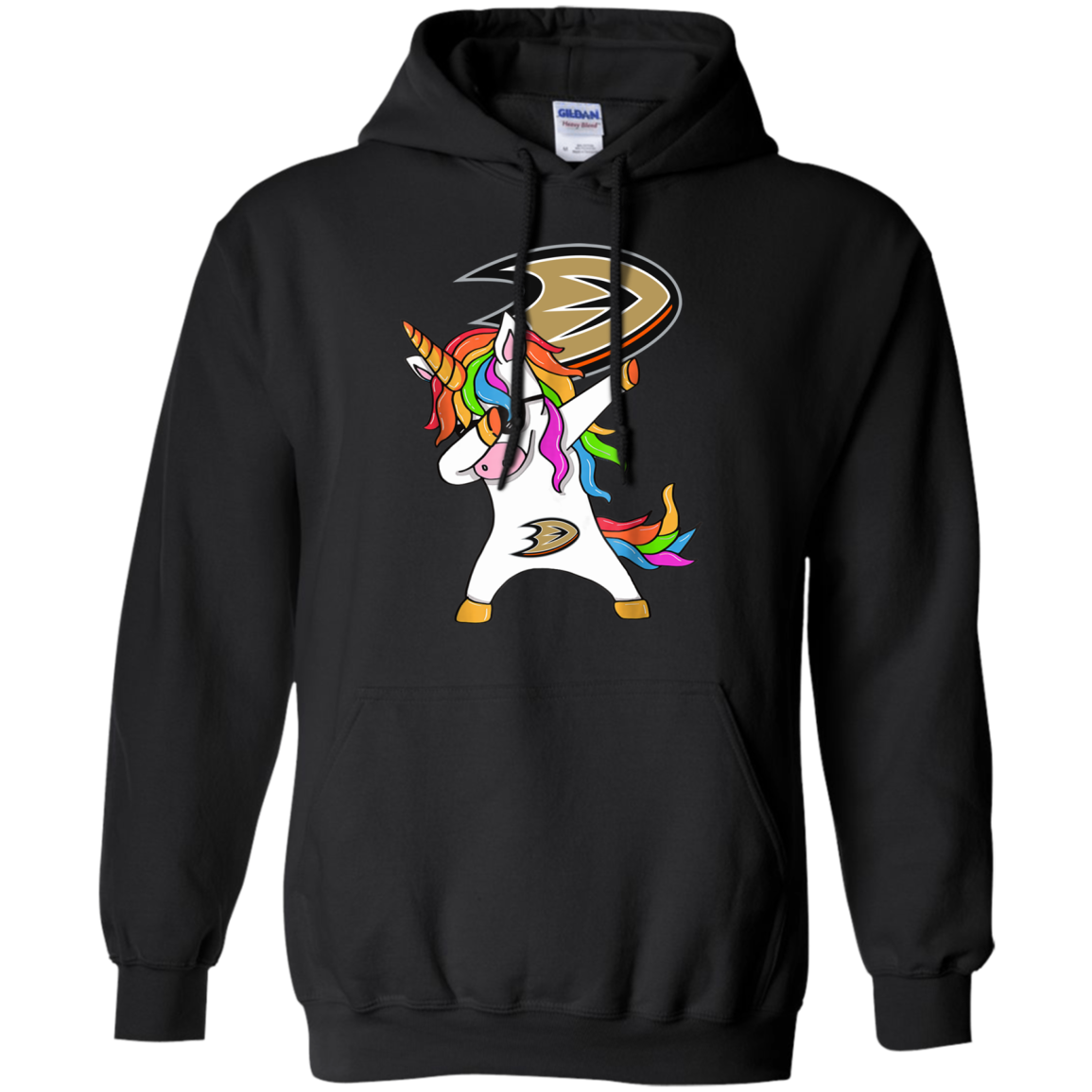 Top Selling Dabbing Hip Hop Unicorn Dab Anaheim Ducks Shirt 