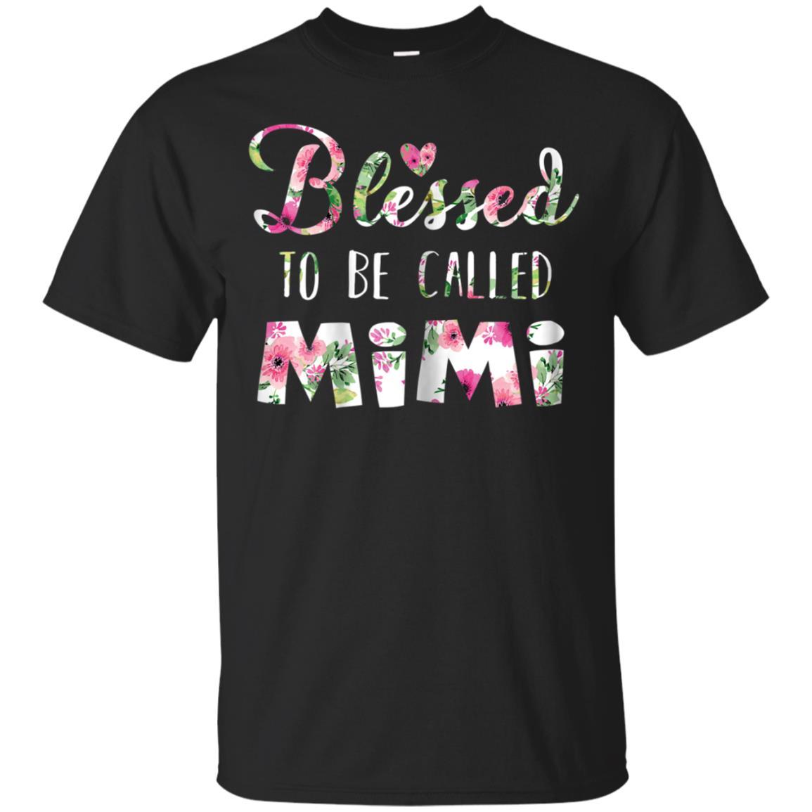 20 Blessed To Be Called Mimi T-shirt Catsolo Fashion T-shirt