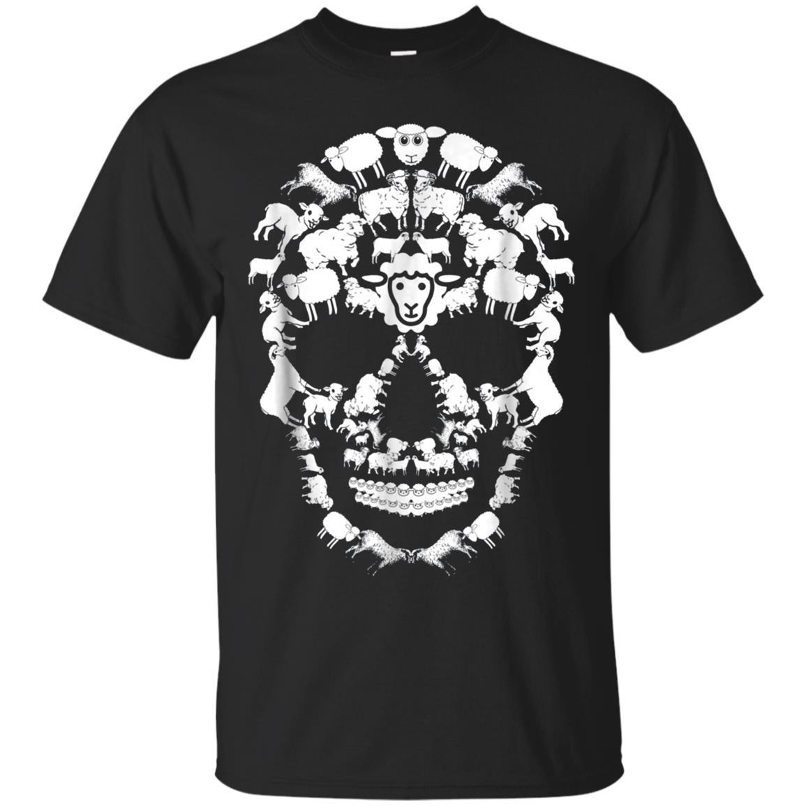 Sheep Skull Shirt Skeleton Halloween Costume Idea Gift