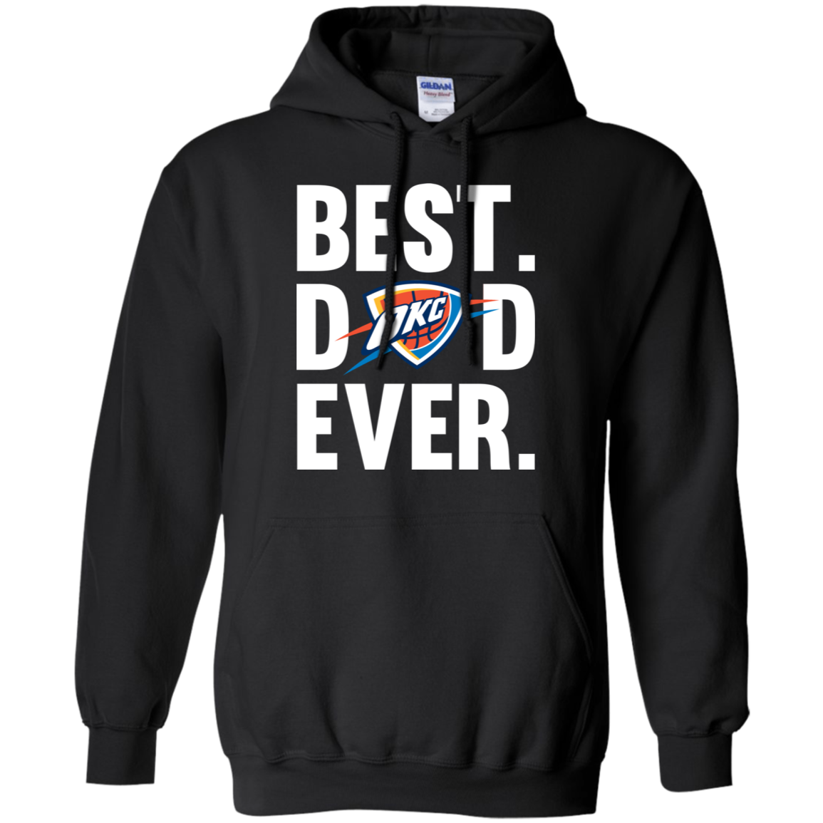 Best Dad Ever Oklahoma City Thunder Shirt Father Day 