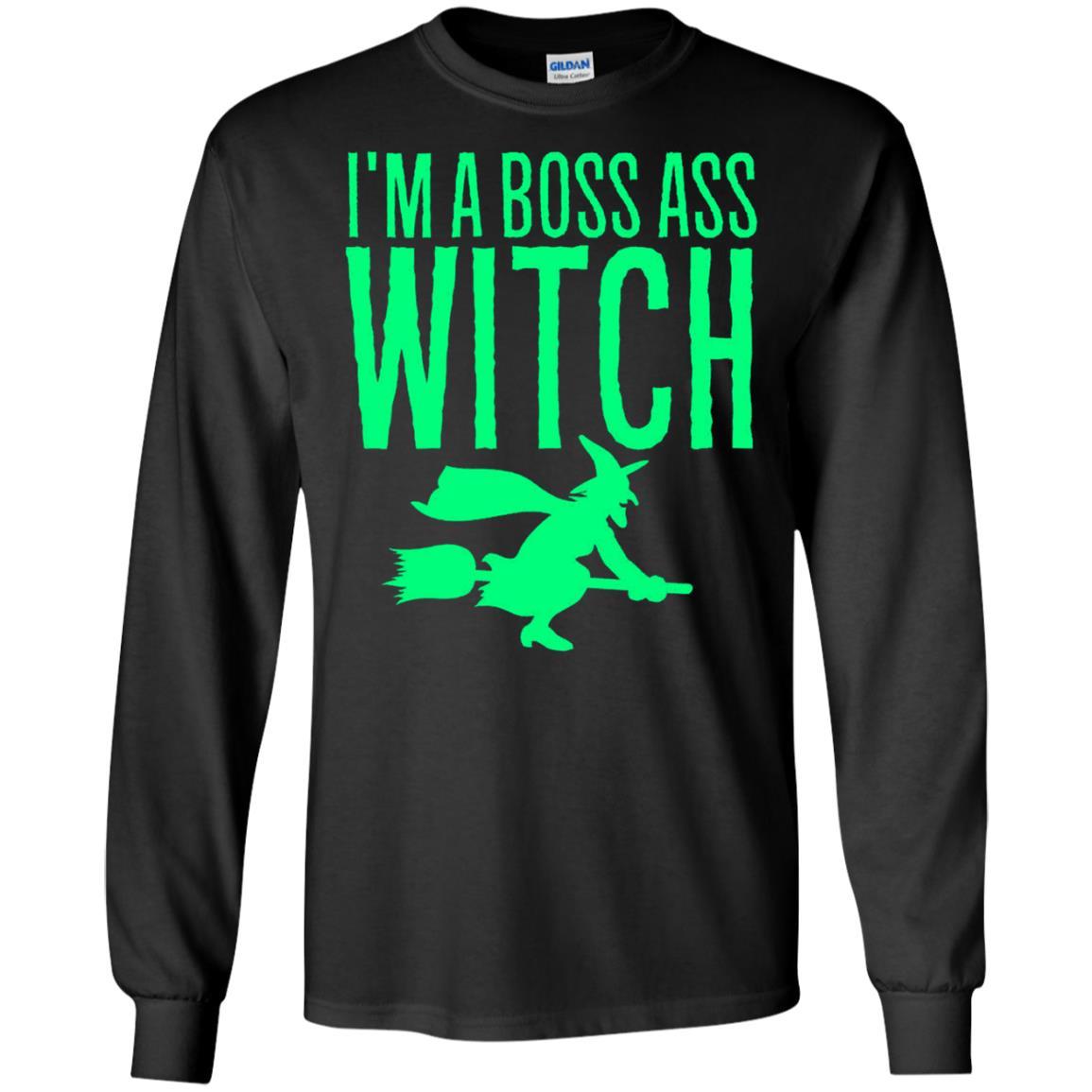 I-m A Boss Ass Witch Halloween Gift Ts