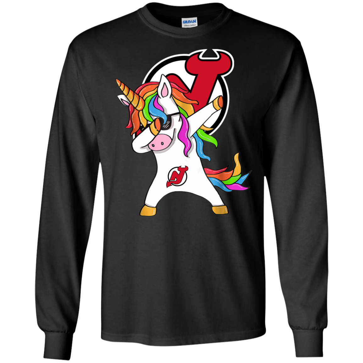 Top Selling Dabbing Hip Hop Unicorn Dab New Devils Shirt Ultra Shirt