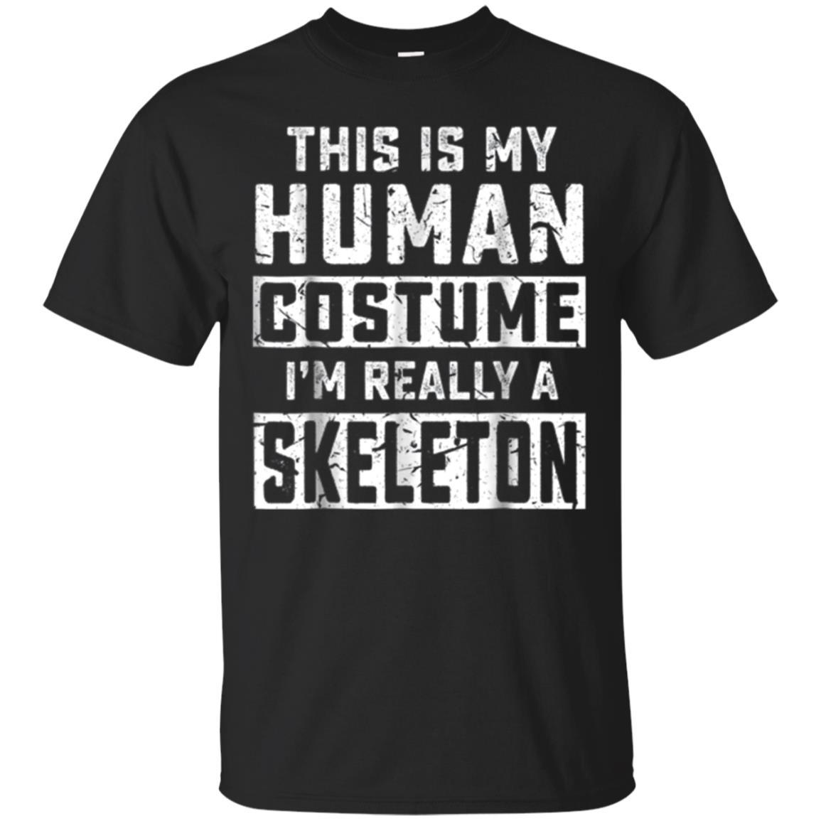 Halloween Skeleton Costumes Shirt For Boy Girl 