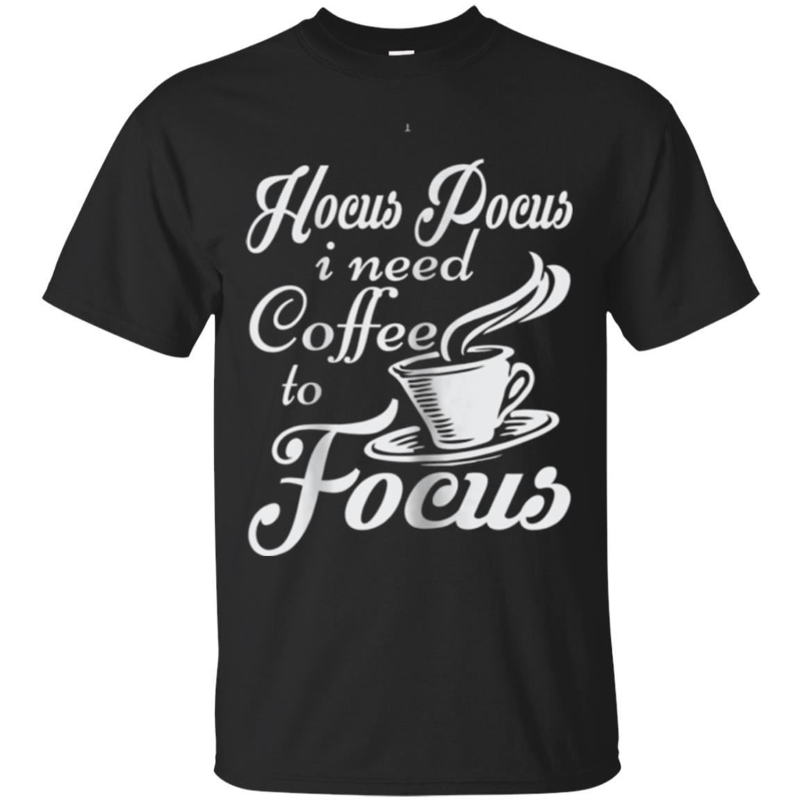 Hocus Pocus Coffee Lovers Tshirt Catsolo T-shirt