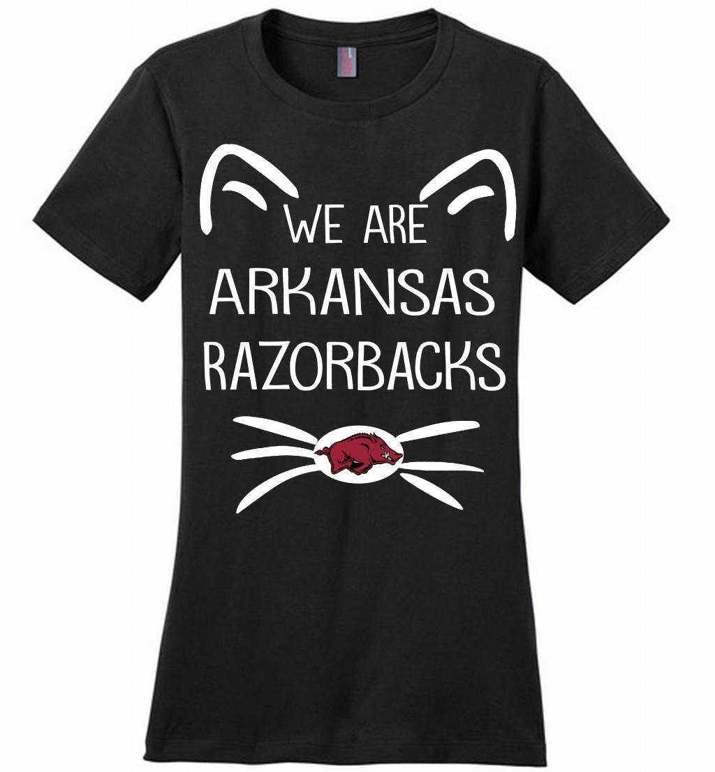 Cat We Are Arkansas Razorbacks Perfect Shirts