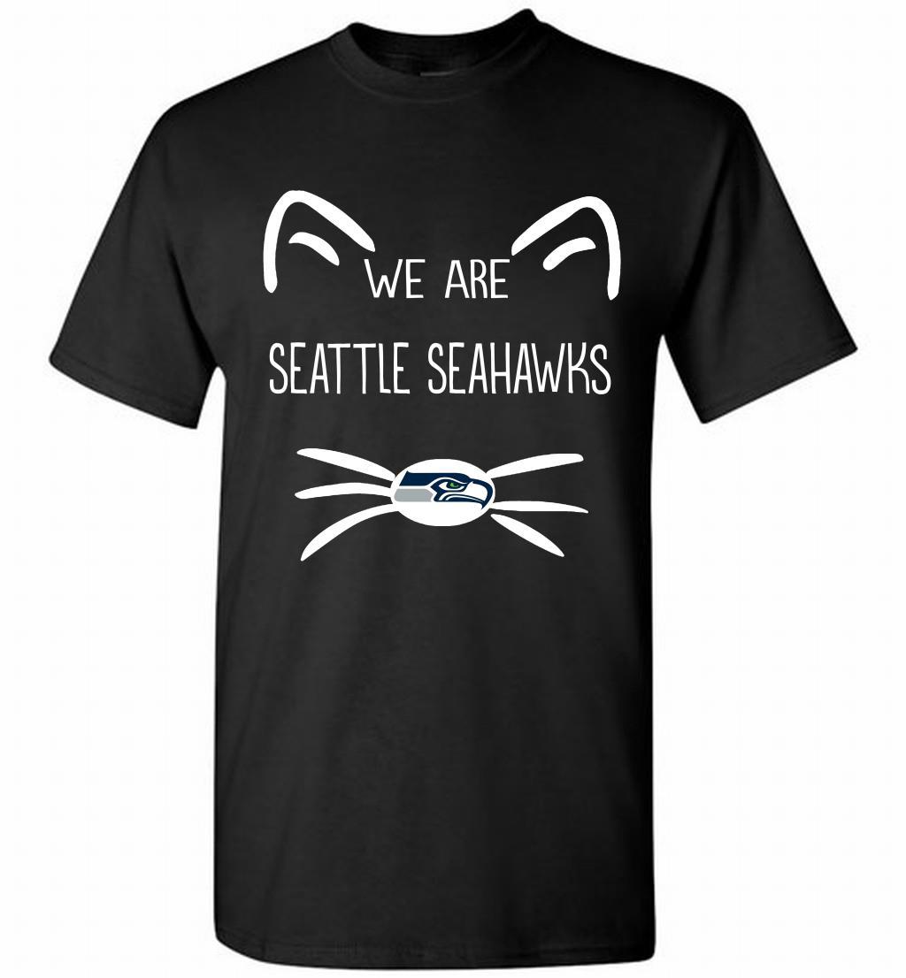 Cat We Are Seattle Seahawks Shirt