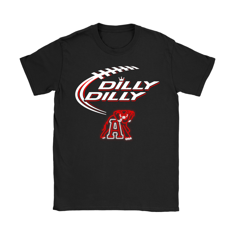 Bud Light: Dilly Dilly! Alabama Crimson Tide Neon Light Shirts 