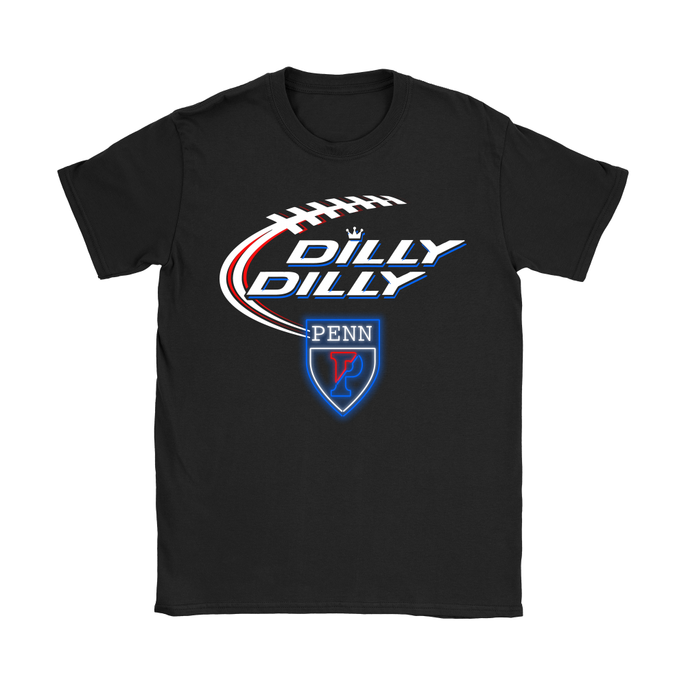 Bud Light: Dilly Dilly! Pennsylvania Quakers Neon Light Shirts 