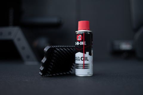 Musclesquad 3 In 1 Cleaning Oil for Barbell Knurling And Dumbbell Handles
