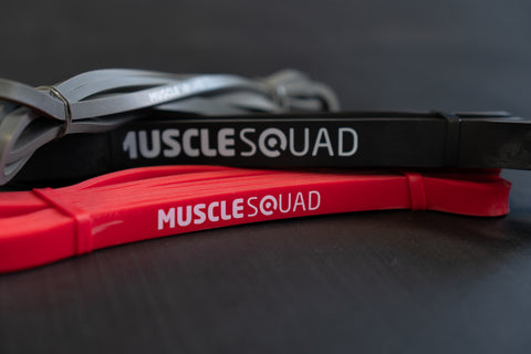 Red, Black and White Resistance Band