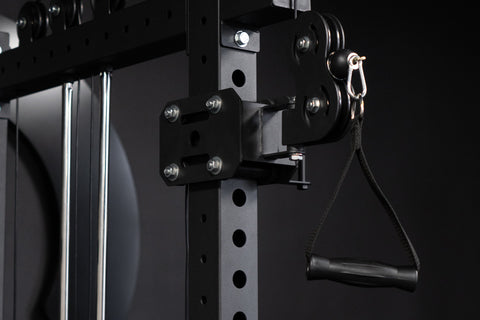 Cable stack attachment for  our Phase 3 Squat Rack System
