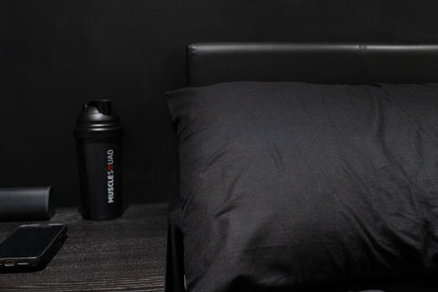 Musclesquad Black color Protein Shaker