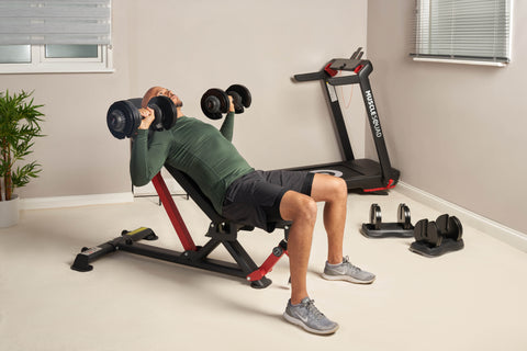 dumbbell bench press