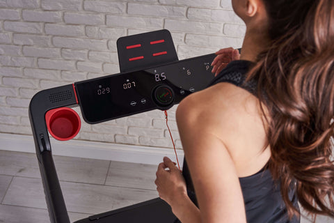 Bluetooth Pulse And Heart Rate Monitor Folding Treadmill