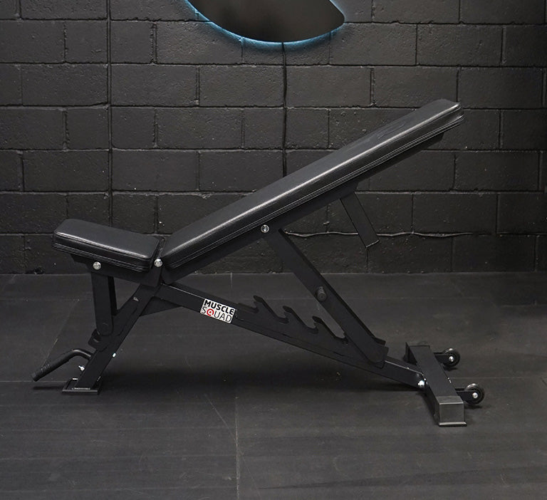 MuscleSquad Phase 2 Incline Flat Bench