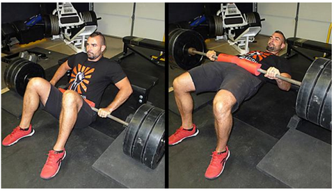 Barbell Hip Thrust Exercise