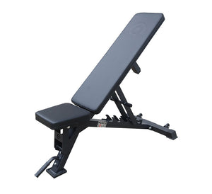 TnP Accessories Folding Flat Weight Bench with Dipping Station and