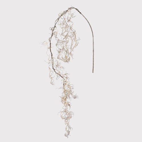 Decorative Faux Spanish Moss Bush Set of 3