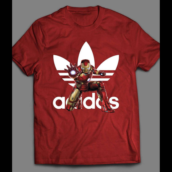 adidas iron man shirt