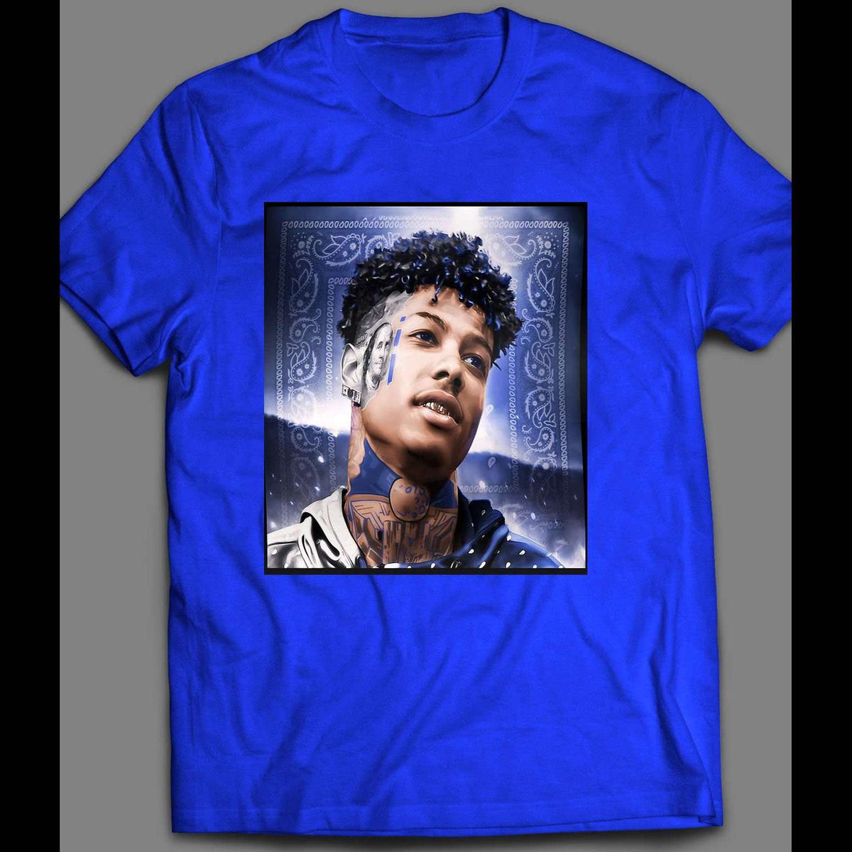 RAPPER BLUEFACE BABY HIP HOP ART T-SHIRT | 80's, 90's to Today Quality Artistic ...1200 x 1200