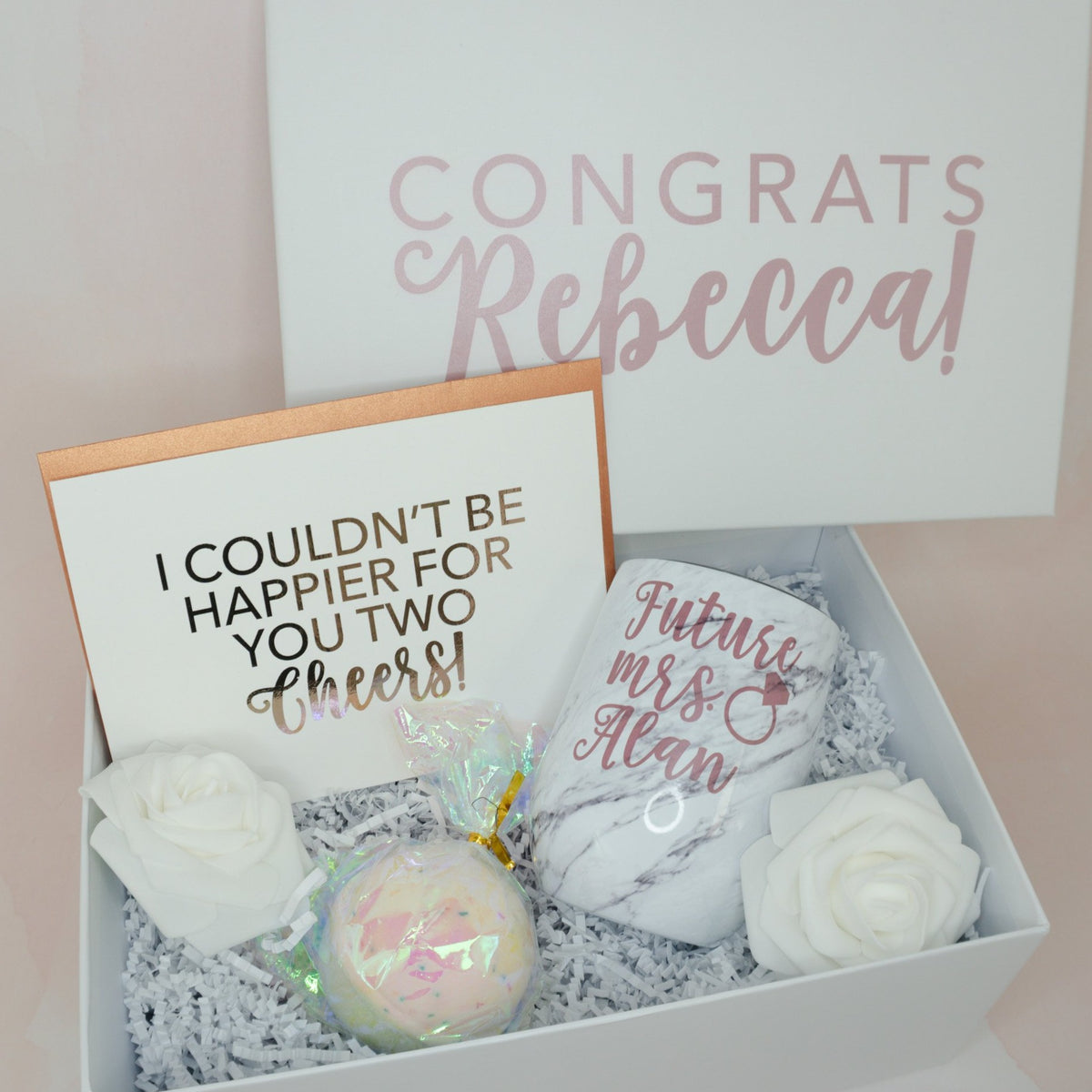 Happy For You Engagement Gift Box