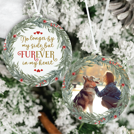 Forever Loved Dog Ornament, Dog Memorial Christmas Ornament – Best Day Ever  Spot