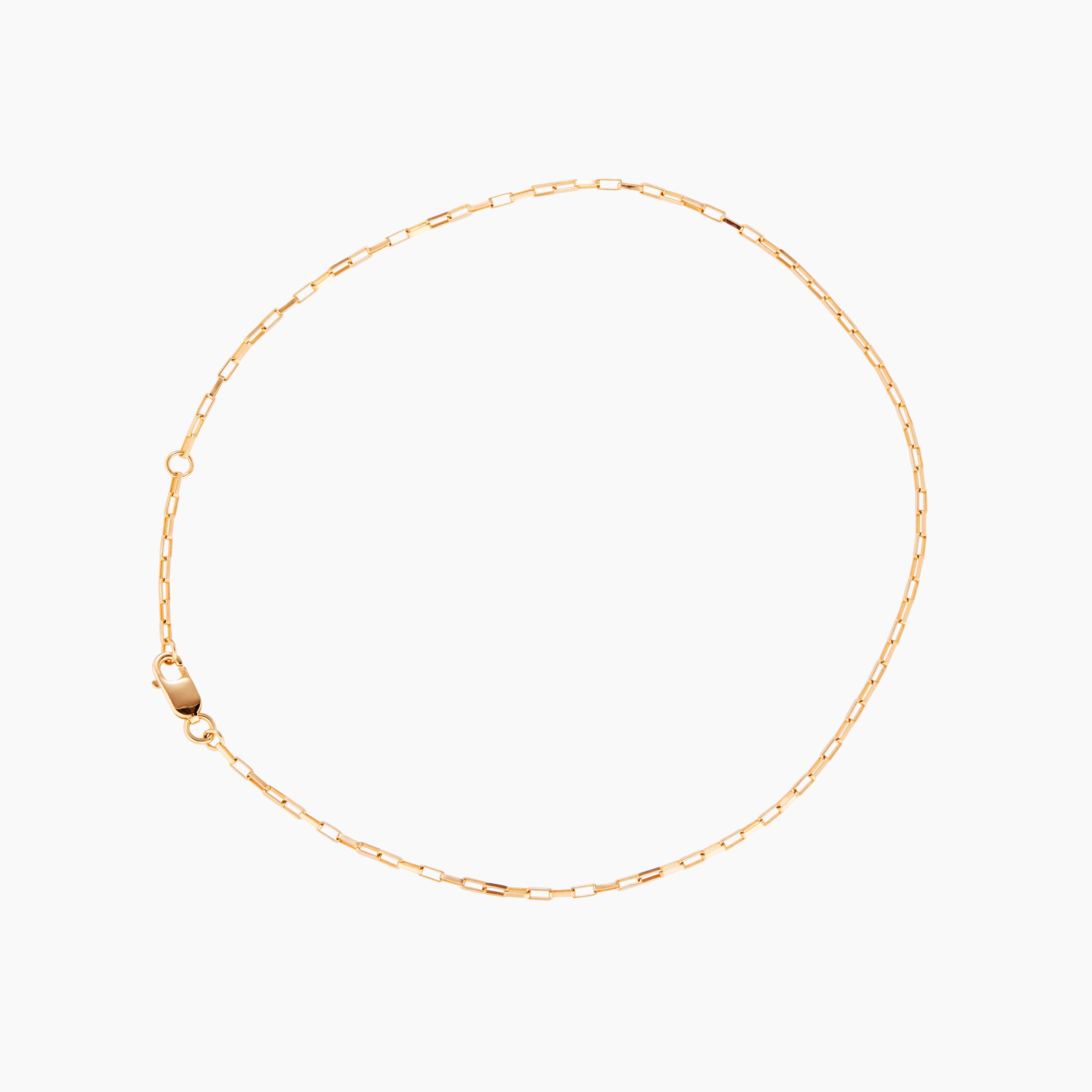 anklet gold chain