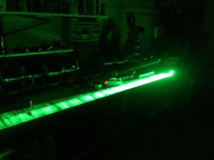 Green LED hunting light