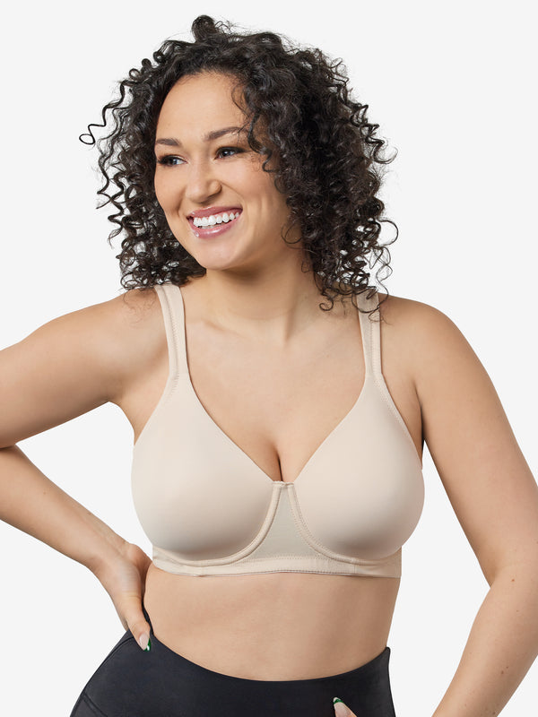 The Ava - Scalloped Lace Underwire Bra – Leading Lady Inc.