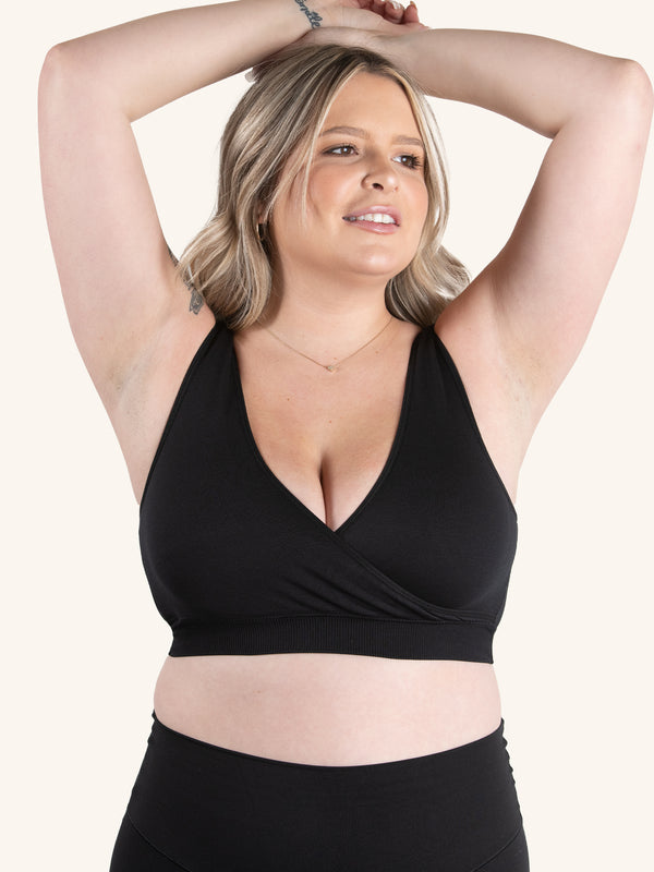 The Harmony - Cotton Crossover Sleep and Leisure Bra 2-Pack – Leading Lady  Inc.