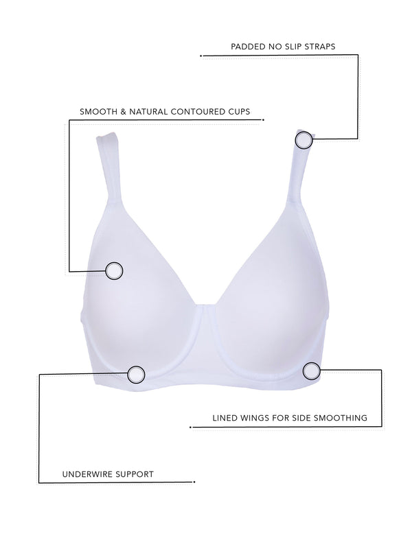 Comprar LEADING LADY The Brigitte Classic T-Shirt Underwire Bra - Padded  Bras for Women - Womens T-Shirt Bras Includes Plus Size (Warm Taupe, 50DDD)  en USA desde Costa Rica