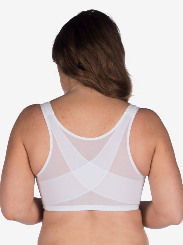 Leading Lady The Lillian - Back Smoothing Seamless Support Bra in Whisper  Nude, Size: 48C
