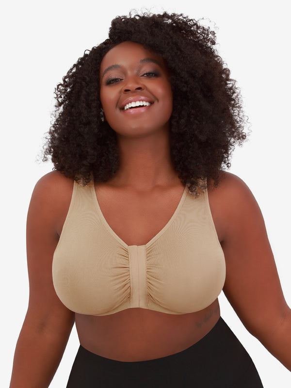 The Marlene - Silky Front-Closure Comfort Bra