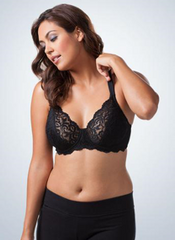 The Ava Scalloped Lace Underwire Full Figure Bra 5044