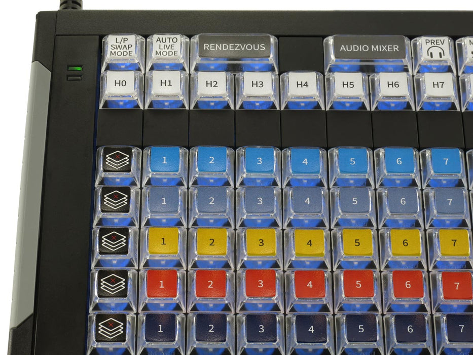 X-keys XK-128 Keyboard and Wirecast Key Set