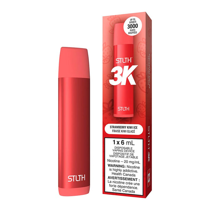 STLTH 3K Disposable Vape Device - Strawberry Kiwi Ice